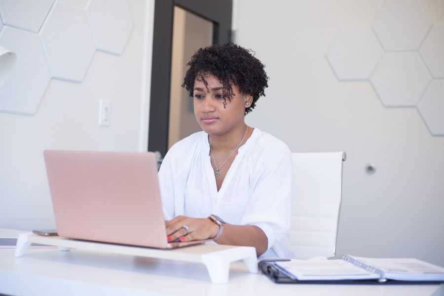 Woman Working