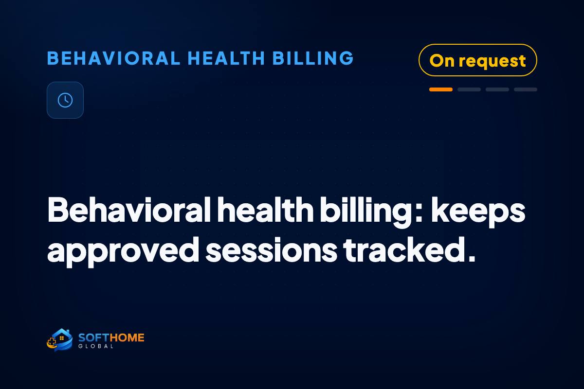 Behavioral health and ABA (a therapy for autism) billing runs on authorized treatment blocks; this person keeps one register of units used and left, checks session notes before billing, and asks for renewal before the current block runs out.