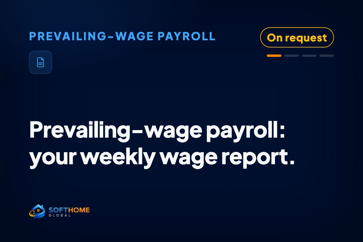 A specialist who prepares your weekly certified-payroll wage report for public-works jobs, then works every rejection until the state or agency accepts it.