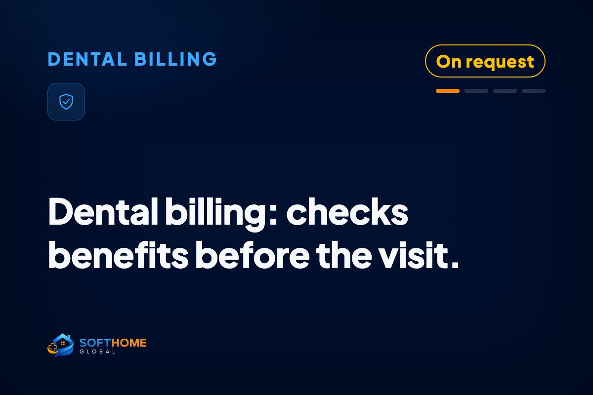 Checks each patient's benefit before the appointment, coordinates two insurance plans correctly, and gets the carrier's written answer before treatment.